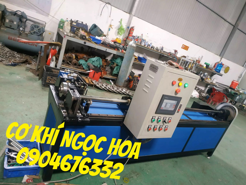 Máy cắt ống inox tự động lập trình PLC - CNC automatic cutting pipe machine